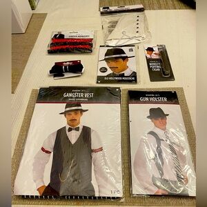 Men’s Roaring 20’s Gangster costume accessories